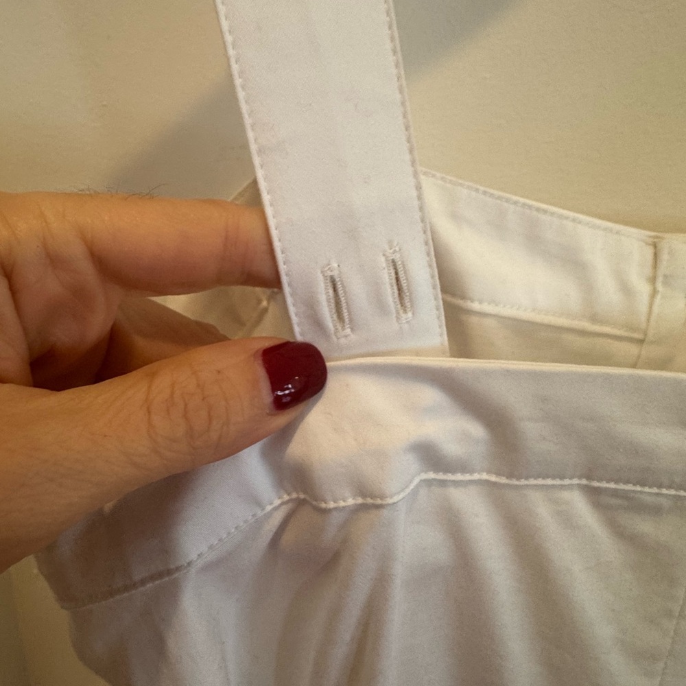 Banana Republic Elegant White Jumpsuit size 6 - Picture 4 of 5